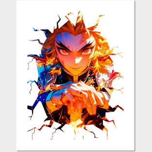 Rengoku Kyojuro Posters and Art